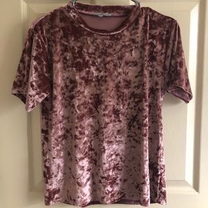 Pink Velvet T-Shirt